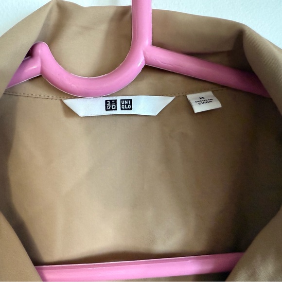 NWT Uniqlo UV Protection Long sleeve shirt dress Size M - Picture 3 of 5